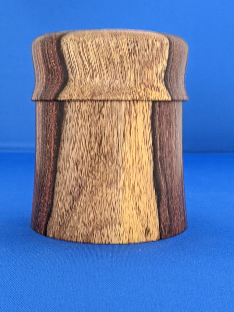 Rosewood Coin Puzzle Box